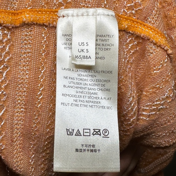 Striped Wrap-Long Sleeve Blouse - Picture 6 of 8